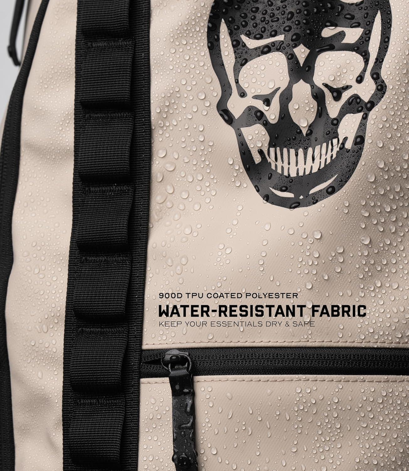 imageGymreapers Gravestone 21L Backpack Travel Gym Bag WaterResistant Lightweight Laptop Sleeve Carry On Luggage for Men ampamp Women OnyxDesert Sand