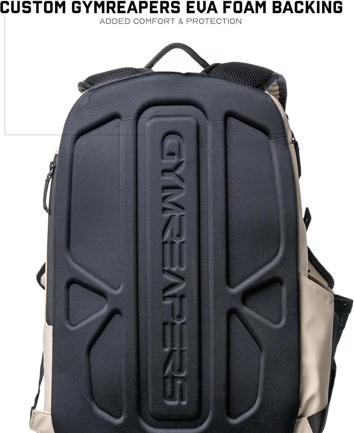 imageGymreapers Gravestone 21L Backpack Travel Gym Bag WaterResistant Lightweight Laptop Sleeve Carry On Luggage for Men ampamp Women OnyxDesert Sand