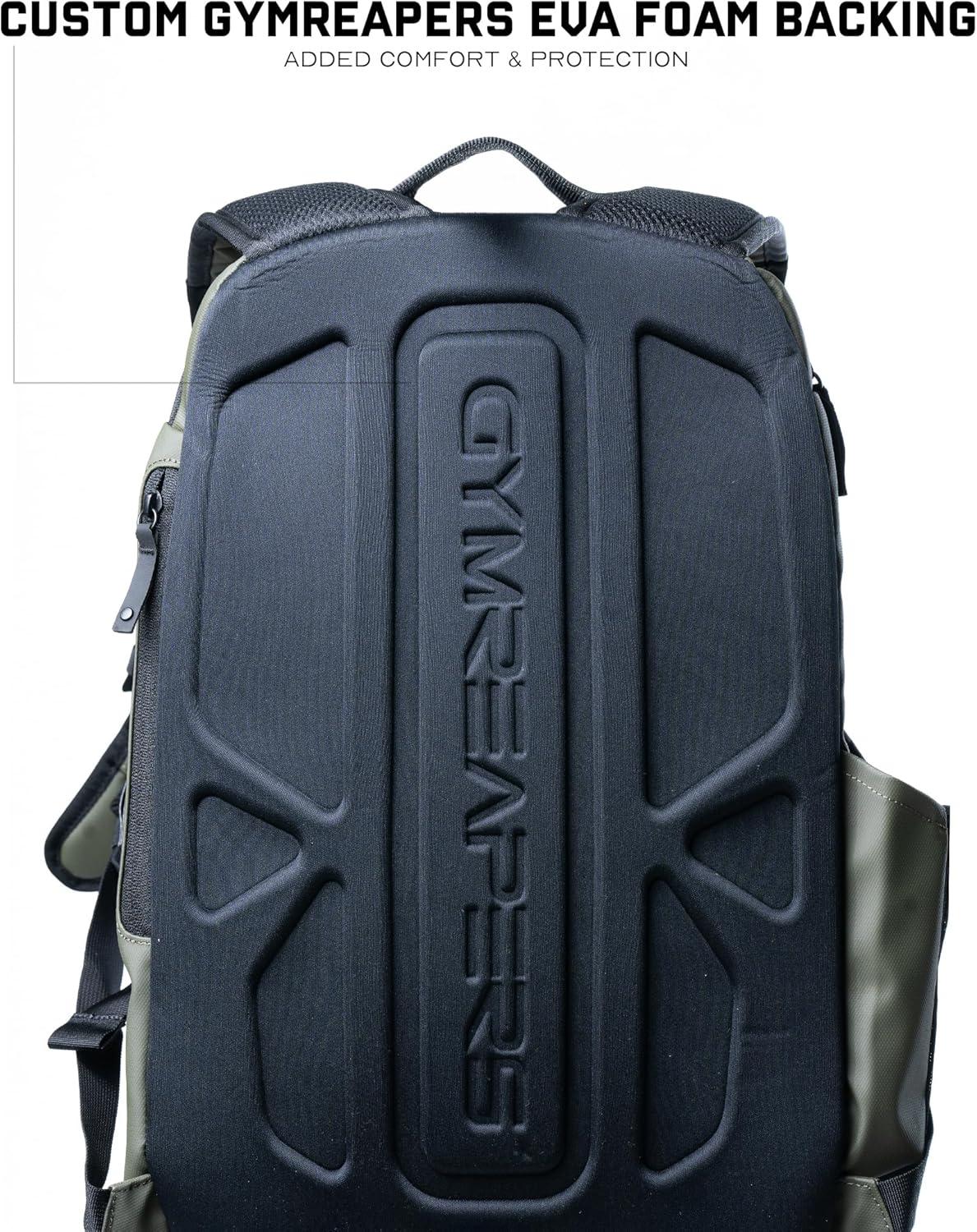 imageGymreapers Gravestone 21L Backpack Travel Gym Bag WaterResistant Lightweight Laptop Sleeve Carry On Luggage for Men ampamp Women OnyxOd Green
