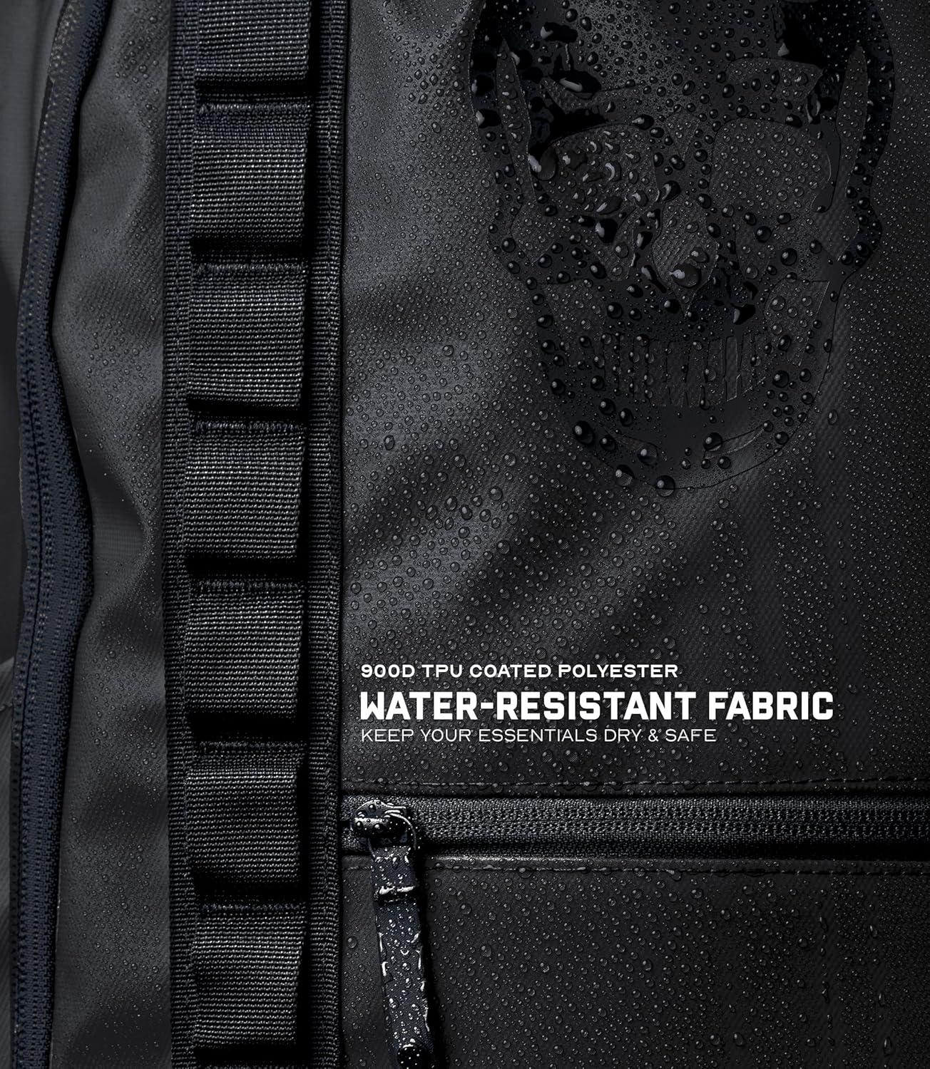 imageGymreapers Gravestone 21L Backpack Travel Gym Bag WaterResistant Lightweight Laptop Sleeve Carry On Luggage for Men ampamp Women OnyxOnyx