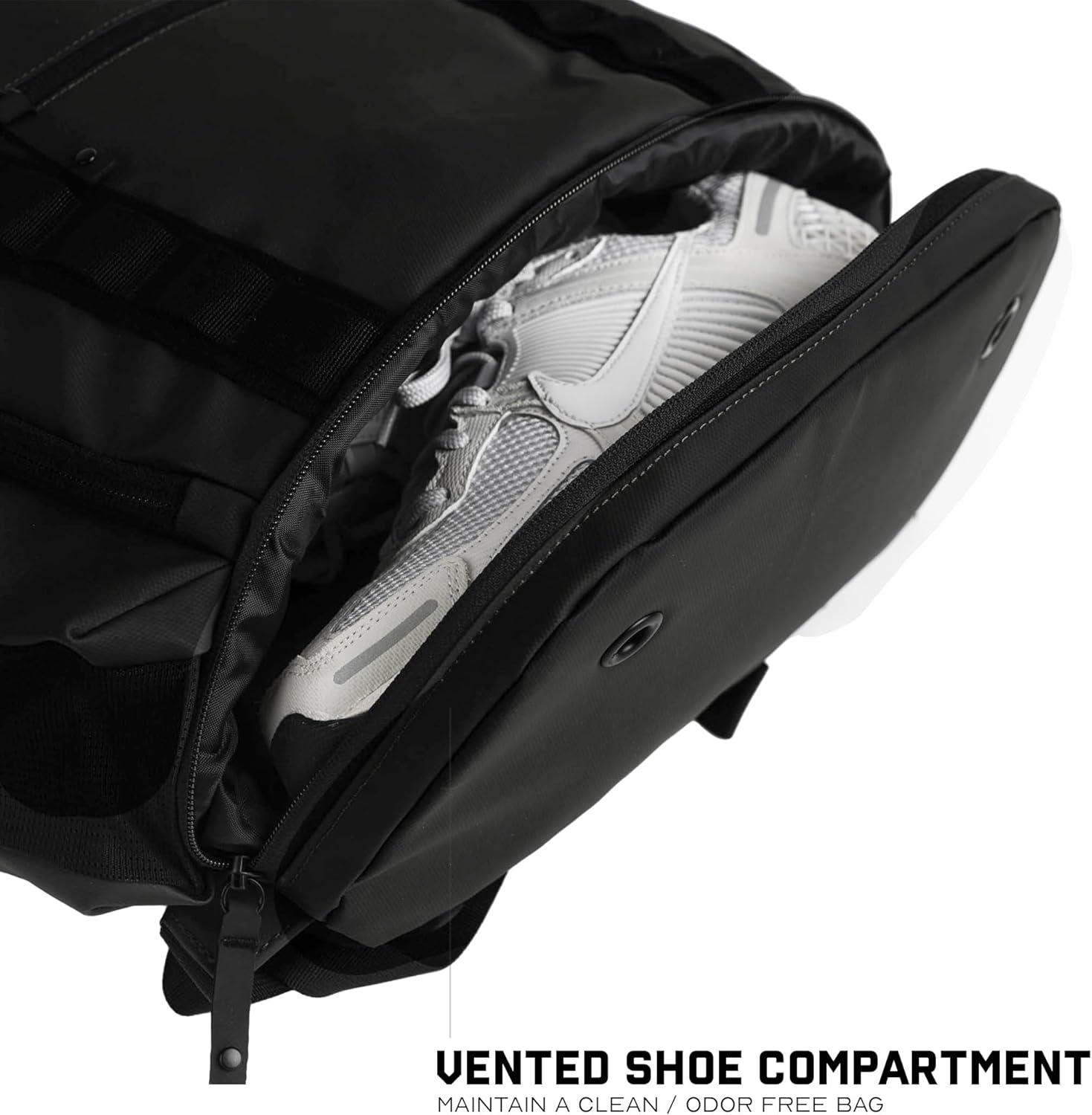imageGymreapers Gravestone 21L Backpack Travel Gym Bag WaterResistant Lightweight Laptop Sleeve Carry On Luggage for Men ampamp Women OnyxOnyx