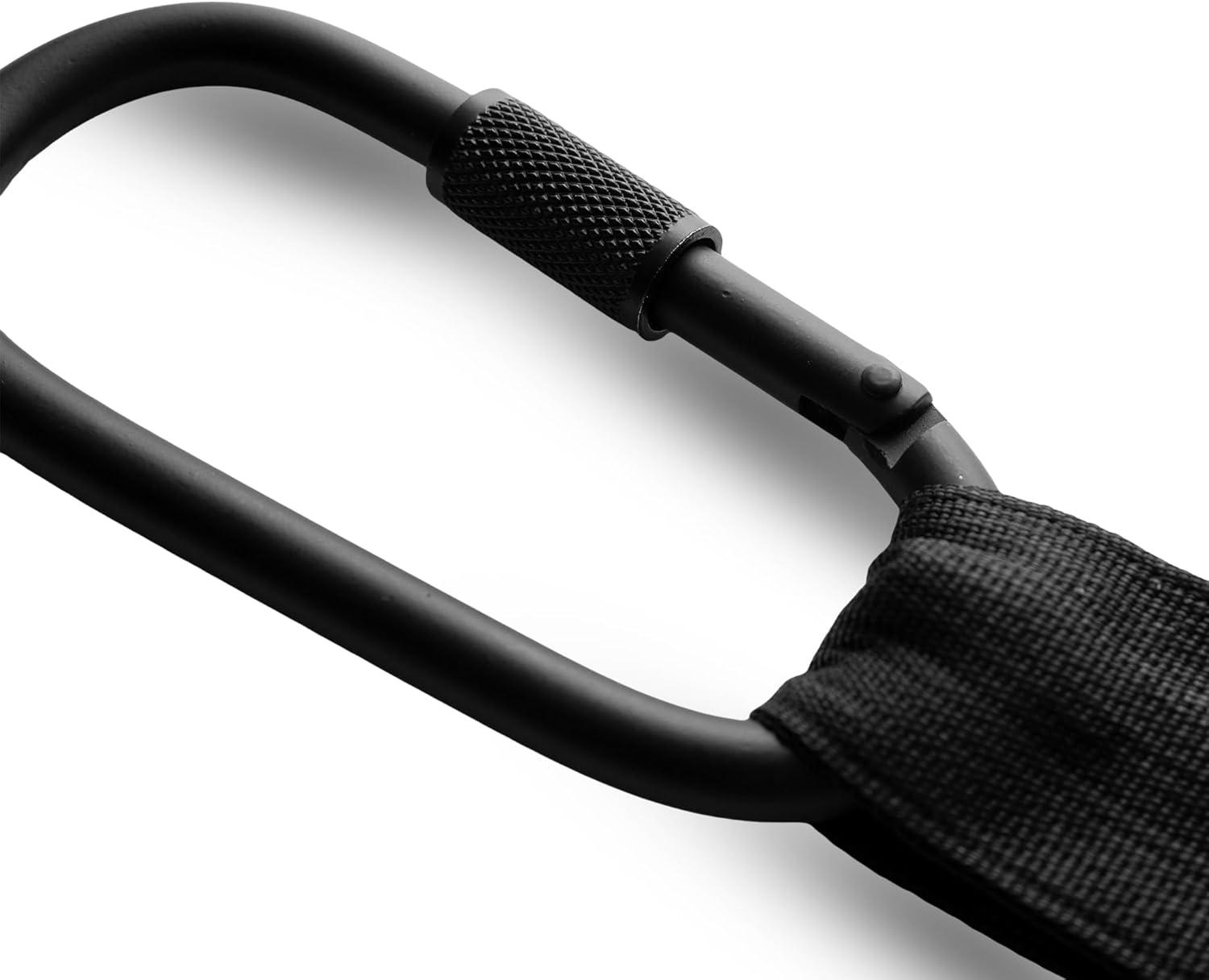 imageGymreapers Hanging Ab Straps For Core Strength and Abdominal Training  Padded Adjustable Arm Supports For Bodyweight ExercisesRed