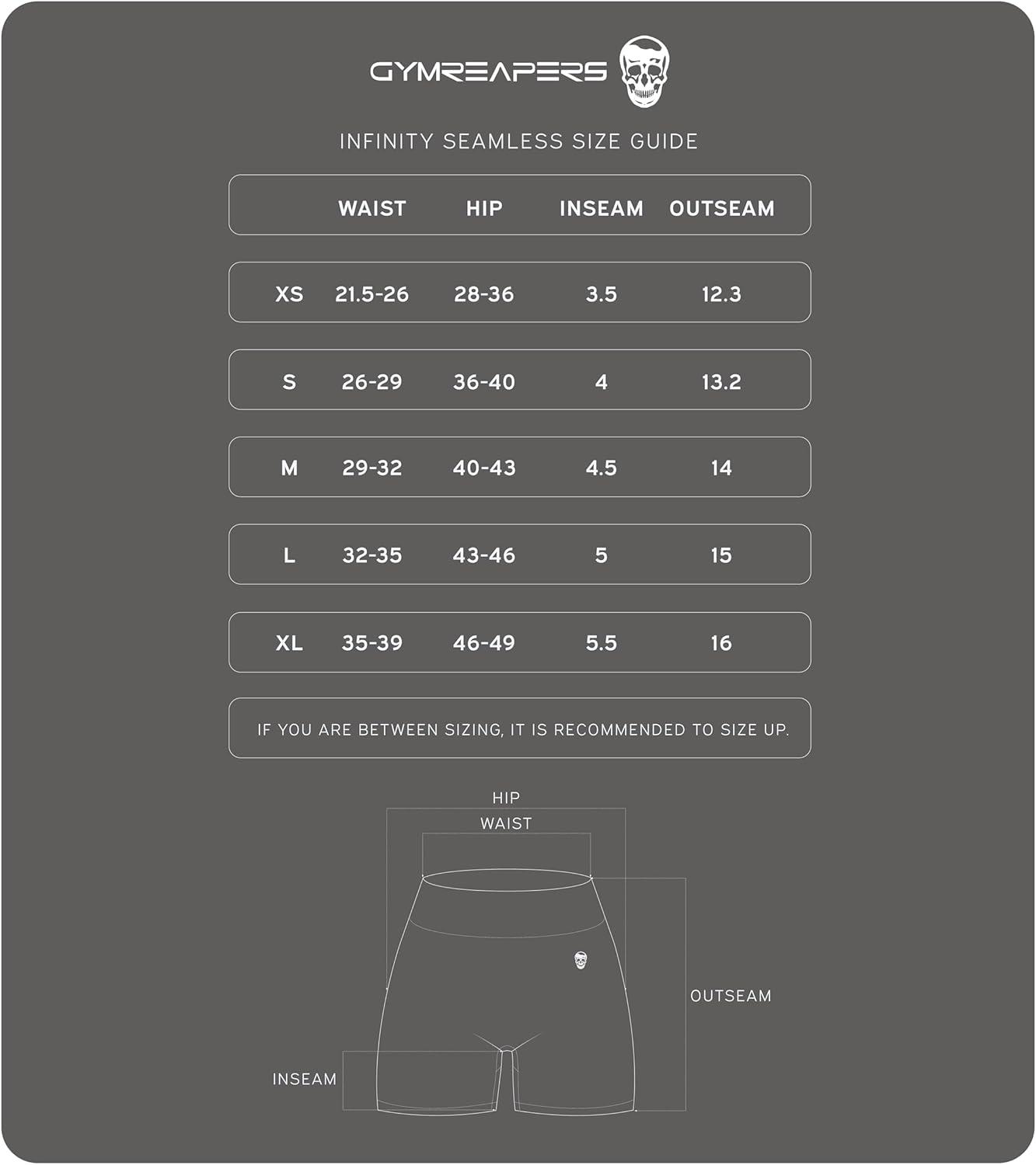 imageGymreapers Infinity Seamless Workout Shorts High Waist Biker Shorts for Women Athletic Gym Running Pilates Yoga Sport ShortGraphite