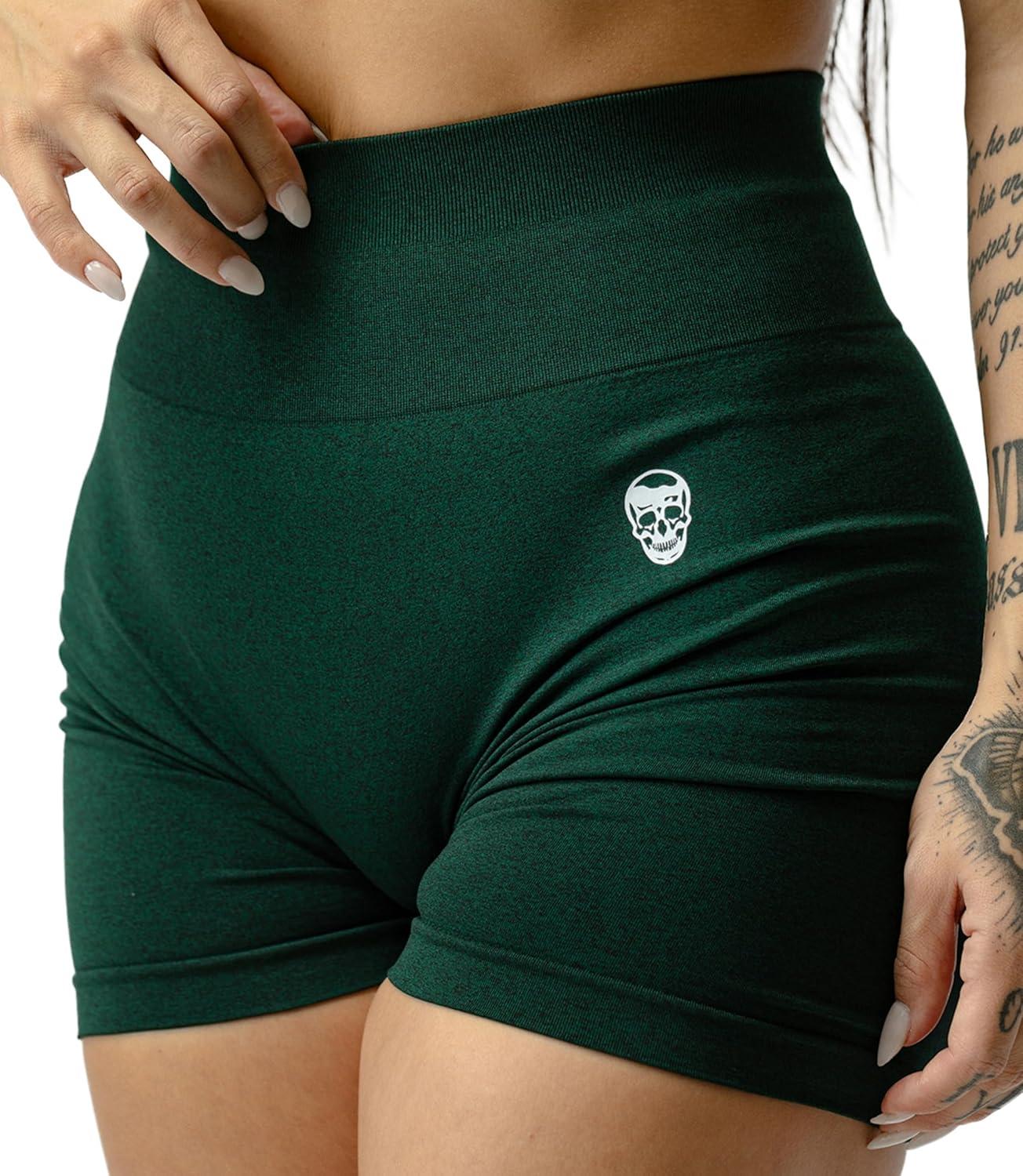 imageGymreapers Infinity Seamless Workout Shorts High Waist Biker Shorts for Women Athletic Gym Running Pilates Yoga Sport ShortReef