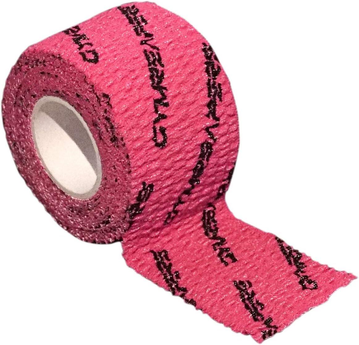 imageGymreapers Weightlifting Adhesive Thumb Tape Stretchy Athletic Tape Grip ampamp Protection for Olympic Lifting Cross Training Powerlifting HookgripRed