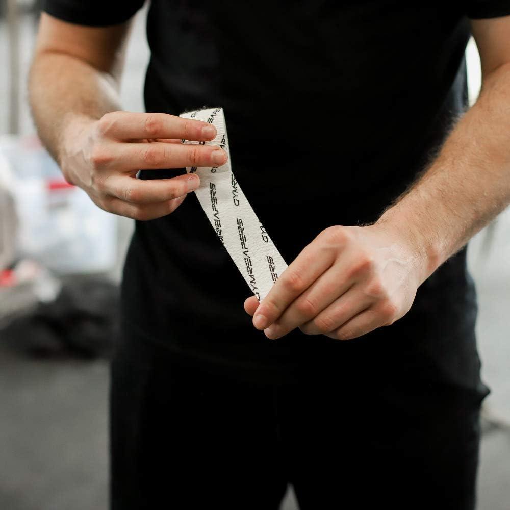imageGymreapers Weightlifting Adhesive Thumb Tape Stretchy Athletic Tape Grip ampamp Protection for Olympic Lifting Cross Training Powerlifting HookgripWhite