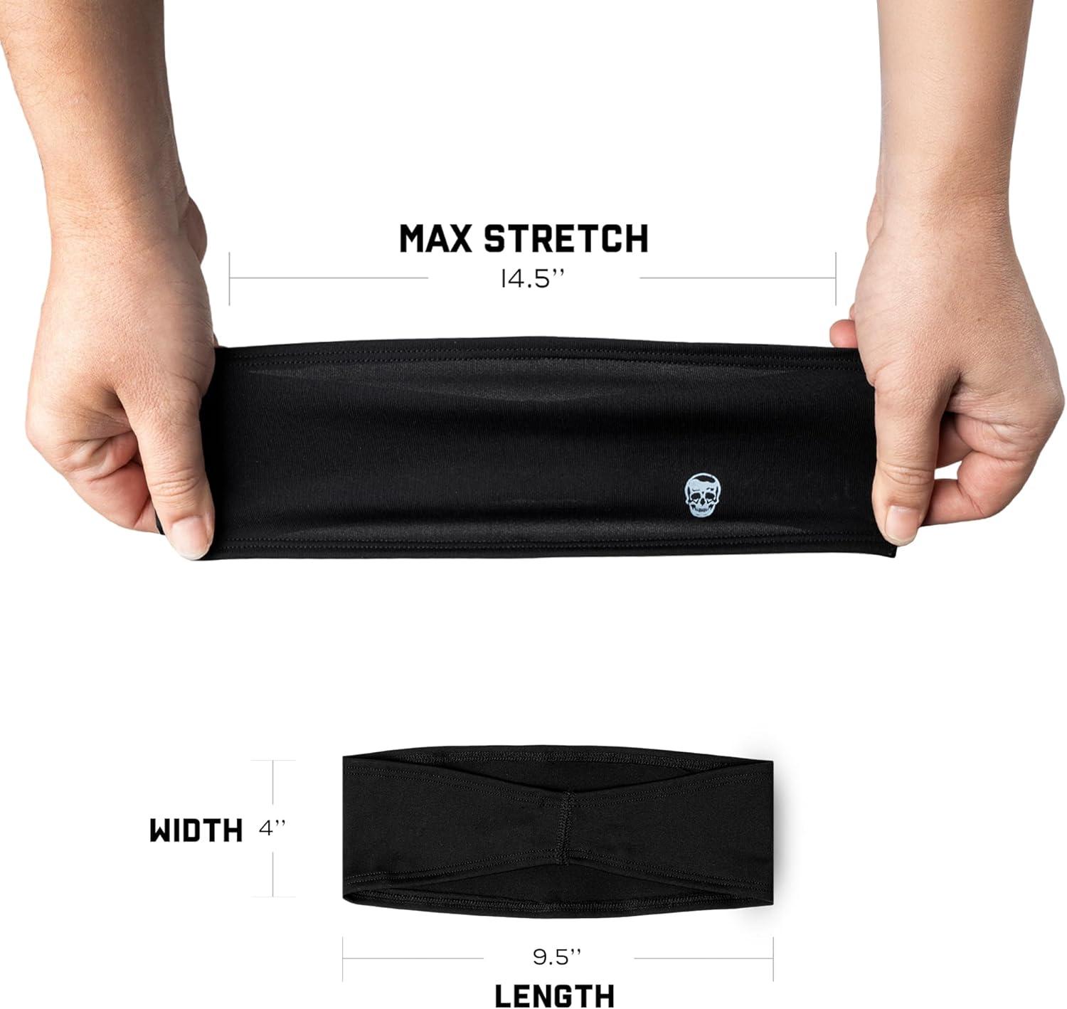 imageGymreapers Workout Headbands for Men ampamp WomenComfortable Sweat Absorbing Band to Keep Hair Back During Running Sports Gym Cycling and Outdoor ActivitiesWine