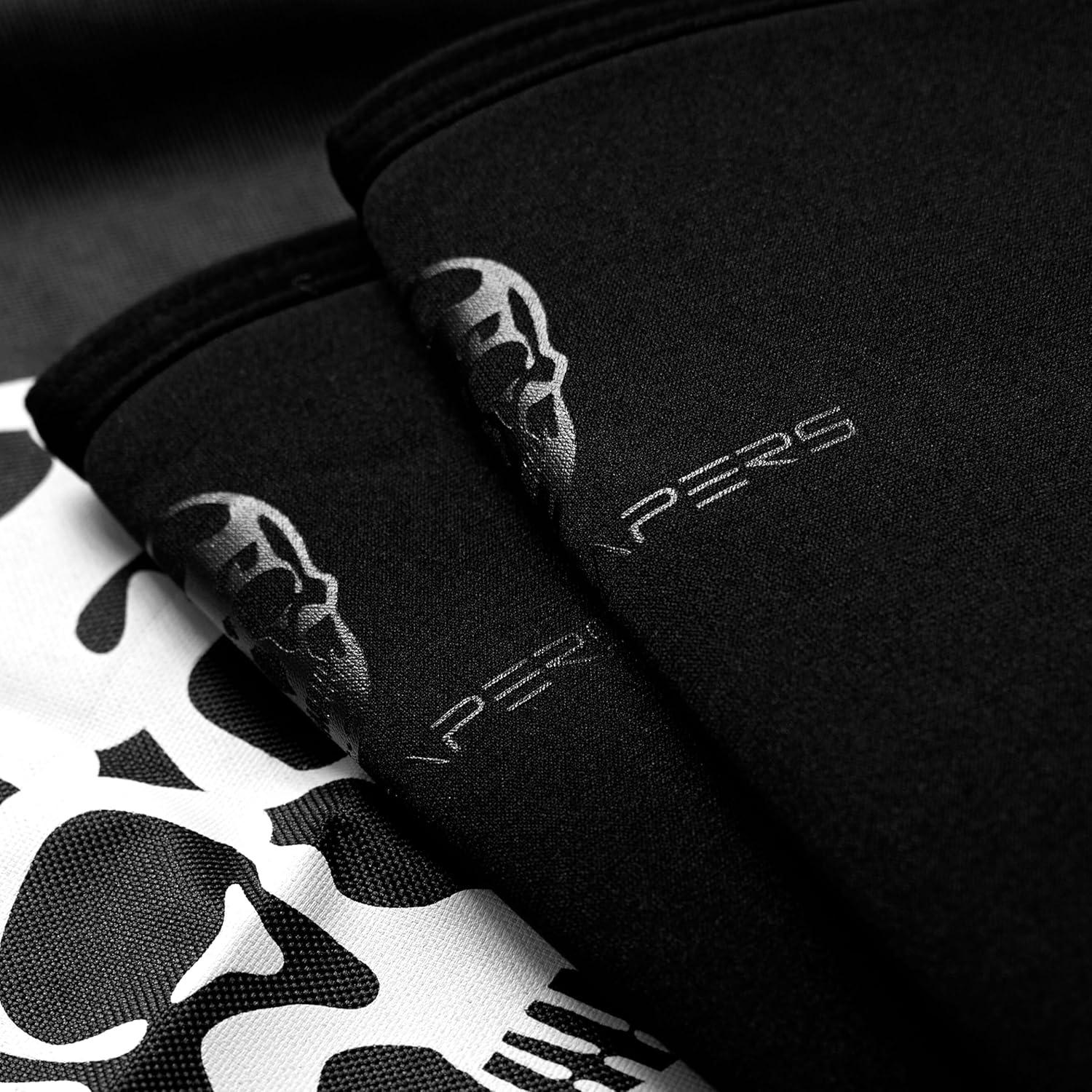 imageKnee Sleeves 1 Pair Gym Bag  Knee Sleeve ampamp Compression Brace for Squats Weightlifting Fitness and Powerlifting  Gymreapers 7MM Sleeve Pair  For Men ampamp Women  1 Year Warranty BW XLargeBlackBlack
