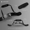 imageGymreapers Bicep Arm Blaster  Bicep Curl Isolator wContoured Padded Edges  Adjustable Bicep Bomber for Weightlifting ampamp BodybuildingBlack