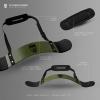 imageGymreapers Bicep Arm Blaster  Bicep Curl Isolator wContoured Padded Edges  Adjustable Bicep Bomber for Weightlifting ampamp BodybuildingMilitary Green