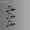 imageGymreapers Bicep Arm Blaster  Bicep Curl Isolator wContoured Padded Edges  Adjustable Bicep Bomber for Weightlifting ampamp BodybuildingRed