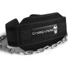 imageGymreapers Dip Belt With Chain For Weightlifting Pull Ups Dips  Heavy Duty Steel Chain For Added Weight TrainingBlack