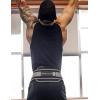 imageGymreapers Dip Belt With Chain For Weightlifting Pull Ups Dips  Heavy Duty Steel Chain For Added Weight TrainingGray