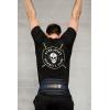 imageGymreapers Dip Belt With Chain For Weightlifting Pull Ups Dips  Heavy Duty Steel Chain For Added Weight TrainingNavy
