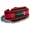 imageGymreapers Dip Belt With Chain For Weightlifting Pull Ups Dips  Heavy Duty Steel Chain For Added Weight TrainingRed