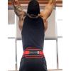 imageGymreapers Dip Belt With Chain For Weightlifting Pull Ups Dips  Heavy Duty Steel Chain For Added Weight TrainingRed