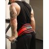 imageGymreapers Dip Belt With Chain For Weightlifting Pull Ups Dips  Heavy Duty Steel Chain For Added Weight TrainingRed