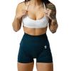 imageGymreapers Infinity Seamless Workout Shorts High Waist Biker Shorts for Women Athletic Gym Running Pilates Yoga Sport ShortAtlantis