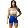 imageGymreapers Infinity Seamless Workout Shorts High Waist Biker Shorts for Women Athletic Gym Running Pilates Yoga Sport ShortElectric Blue