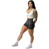 imageGymreapers Infinity Seamless Workout Shorts High Waist Biker Shorts for Women Athletic Gym Running Pilates Yoga Sport ShortFlat Gray