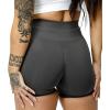 imageGymreapers Infinity Seamless Workout Shorts High Waist Biker Shorts for Women Athletic Gym Running Pilates Yoga Sport ShortFlat Gray