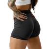 imageGymreapers Infinity Seamless Workout Shorts High Waist Biker Shorts for Women Athletic Gym Running Pilates Yoga Sport ShortGraphite