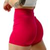 imageGymreapers Infinity Seamless Workout Shorts High Waist Biker Shorts for Women Athletic Gym Running Pilates Yoga Sport ShortMiami Pink