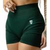 imageGymreapers Infinity Seamless Workout Shorts High Waist Biker Shorts for Women Athletic Gym Running Pilates Yoga Sport ShortReef