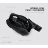 imageGymreapers Travel Small Crossbody Bags for Men ampamp Women with Hidden Pocket  Waterproof Crosssbody Fanny Pack for Men with Adjustable Shoulder Sling Belt for Traveling Running ampamp Hiking OnyxOnyx