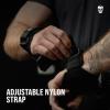 imageGymreapers Weight Lifting Grips Pair for Heavy Powerlifting Deadlifts Rows Pull Ups with Neoprene Padded Wrist Wraps Support and Strong Rubber Gloves or Straps for BodybuildingBlack