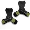 imageGymreapers Weight Lifting Grips Pair for Heavy Powerlifting Deadlifts Rows Pull Ups with Neoprene Padded Wrist Wraps Support and Strong Rubber Gloves or Straps for BodybuildingRanger Green