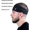 imageGymreapers Workout Headbands for Men ampamp WomenComfortable Sweat Absorbing Band to Keep Hair Back During Running Sports Gym Cycling and Outdoor ActivitiesBlack
