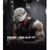 imageGymreapers Workout Headbands for Men ampamp WomenComfortable Sweat Absorbing Band to Keep Hair Back During Running Sports Gym Cycling and Outdoor ActivitiesWhite