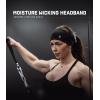 imageGymreapers Workout Headbands for Men ampamp WomenComfortable Sweat Absorbing Band to Keep Hair Back During Running Sports Gym Cycling and Outdoor ActivitiesBlack