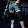 imageKnee Sleeves 1 Pair Gym Bag  Knee Sleeve ampamp Compression Brace for Squats Weightlifting Fitness and Powerlifting  Gymreapers 7MM Sleeve Pair  For Men ampamp Women  1 Year Warranty BW XLargeBlackBlack