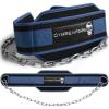 imageGymreapers Dip Belt With Chain For Weightlifting Pull Ups Dips  Heavy Duty Steel Chain For Added Weight TrainingNavy