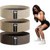 imageHip Bands for Booty Workouts  Non Slip Fabric Band Set with 3 Levels  Resistance Bands for Legs ampamp Hip  for Men ampamp WomenNude