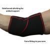 imageElbow Sleeves 1 Pair WWrist Wraps  Elbow Brace For Support ampamp Compression for Powerlifting Weightlifting Bench ampamp Tendonitis  5mm Neoprene  For Men ampamp WomenBlackRed