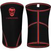 imageElbow Sleeves 1 Pair WWrist Wraps  Elbow Brace For Support ampamp Compression for Powerlifting Weightlifting Bench ampamp Tendonitis  5mm Neoprene  For Men ampamp WomenBlackRed