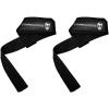 imageGymreapers 18quot Weightlifting Wrist Wraps ampamp Lifting Straps Combo  Competition Grade Wrist Support with Thumb Loop ampamp Padded Neoprene Straps for Powerlifting Bodybuilding Strength Training Black