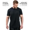 imageGymreapers American Reaper Moisture Wicking TShirts for Men  Workout Gym Shirts  Running Athletic Tees ampamp Dry Fit TshirtBlack