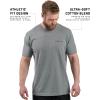 imageGymreapers American Reaper Moisture Wicking TShirts for Men  Workout Gym Shirts  Running Athletic Tees ampamp Dry Fit TshirtGray