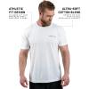 imageGymreapers American Reaper Moisture Wicking TShirts for Men  Workout Gym Shirts  Running Athletic Tees ampamp Dry Fit TshirtWhite