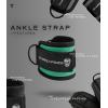 imageGymreapers Ankle Straps Pair For Cable Machine Kickbacks Glute Workouts Lower Body Exercises  Adjustable Leg Straps with Neoprene PaddingMint