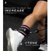 imageGymreapers Ankle Straps Pair For Cable Machine Kickbacks Glute Workouts Lower Body Exercises  Adjustable Leg Straps with Neoprene PaddingPink