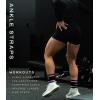 imageGymreapers Ankle Straps Pair For Cable Machine Kickbacks Glute Workouts Lower Body Exercises  Adjustable Leg Straps with Neoprene PaddingPink