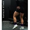 imageGymreapers Ankle Straps Pair For Cable Machine Kickbacks Glute Workouts Lower Body Exercises  Adjustable Leg Straps with Neoprene PaddingPurple