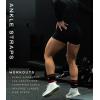imageGymreapers Ankle Straps Pair For Cable Machine Kickbacks Glute Workouts Lower Body Exercises  Adjustable Leg Straps with Neoprene PaddingRed