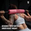 imageGymreapers Barbell Squat Pad  Protective Bridge Pad For Hip Thrust Squats Lunges  Hip Support Neck Protection For BarPink
