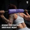 imageGymreapers Barbell Squat Pad  Protective Bridge Pad For Hip Thrust Squats Lunges  Hip Support Neck Protection For BarPurple